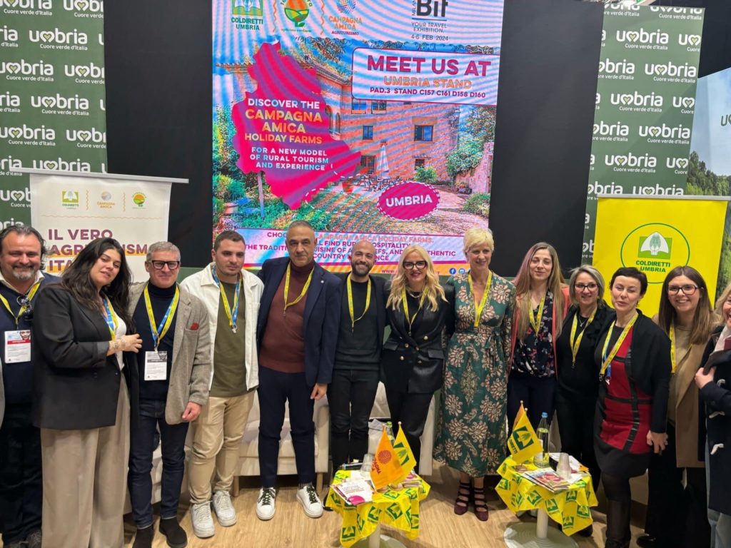 Agriturismi umbri alla Bit di Milano
