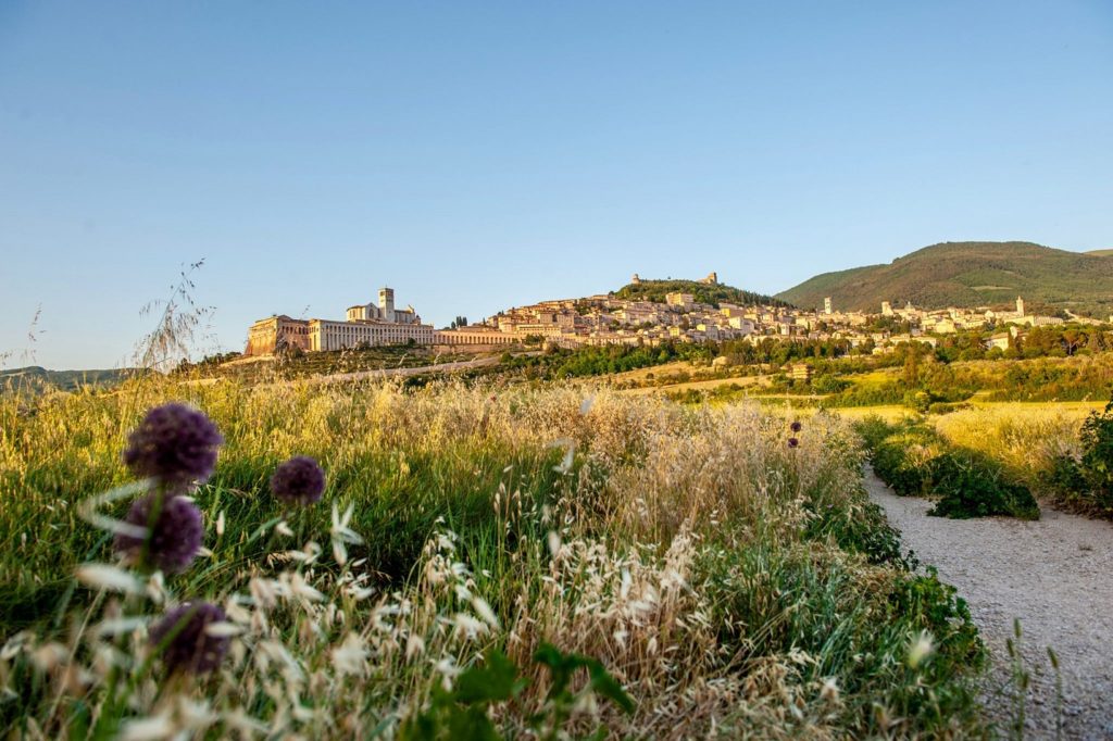 Veduta di Assisi