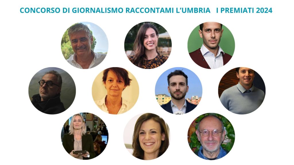 Narrare l'Umbria 2024, i premiati