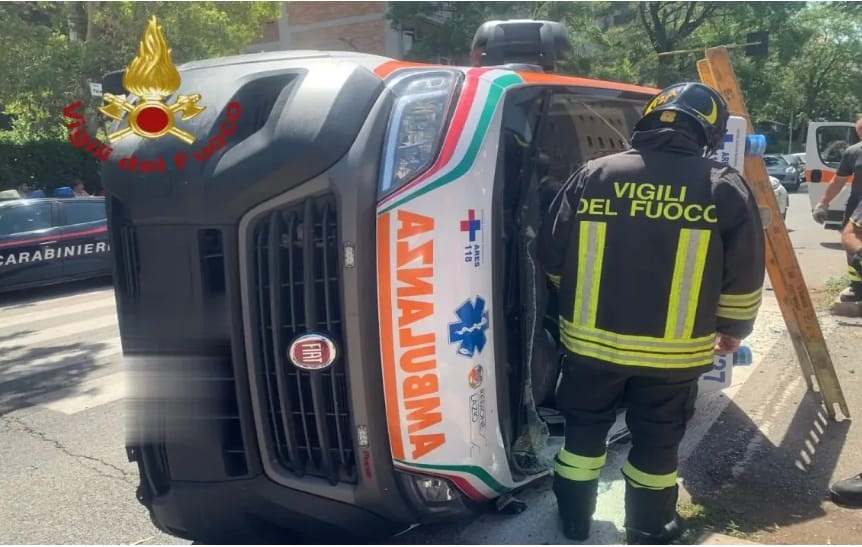 autoambulanza incidente
